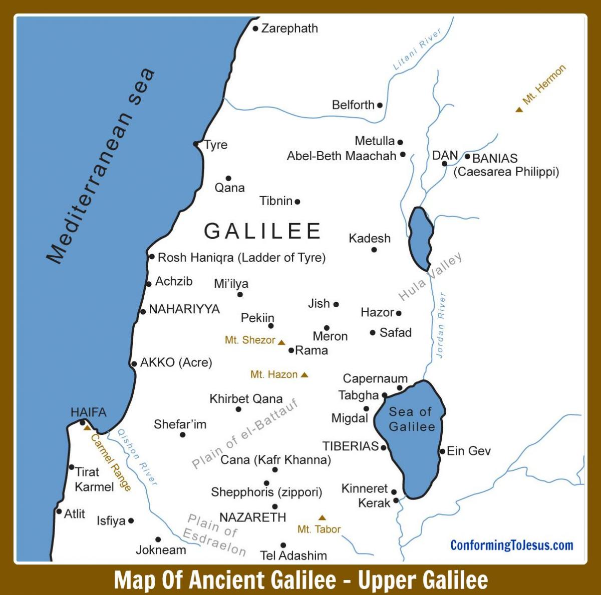 Jezus in Galilea